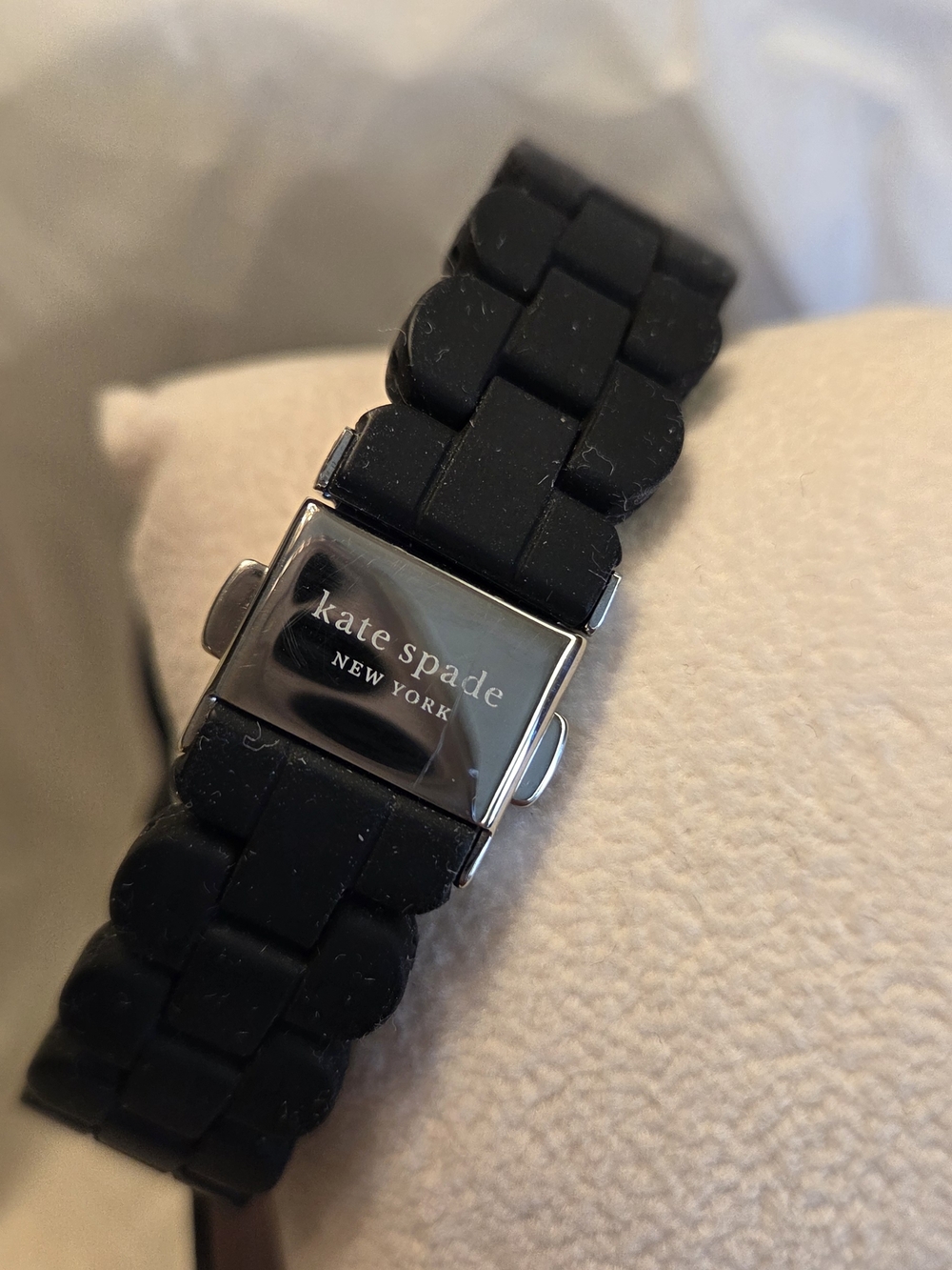 kate spade Black Silicone Link Watch - Picture 5 of 6